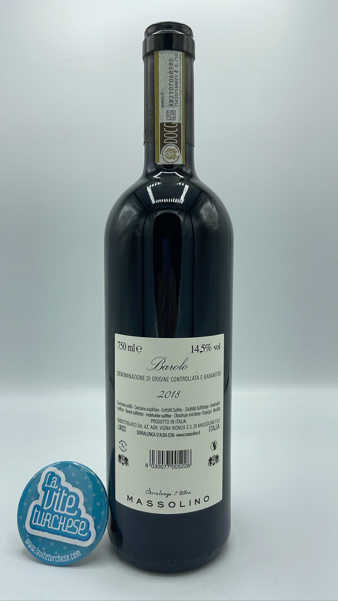 Massolino – Barolo DOCG – 2018 - La vite Turchese