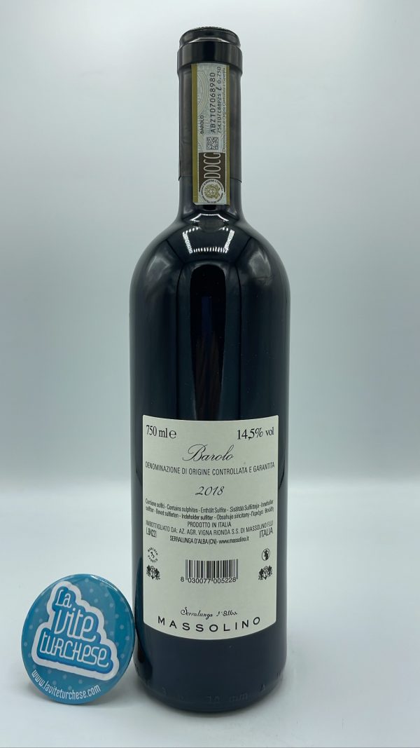 Massolino - Barolo DOCG produced from multiple vineyards in Serralunga d'Alba including the famous Vignarionda, vinified traditional style.