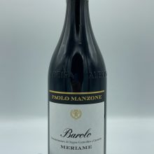Paolo Manzone - Barolo Meriame produced in the vineyard of the same name in Serralunga d'Alba with 75-year-old plants, in only 5,000 bottles produced.