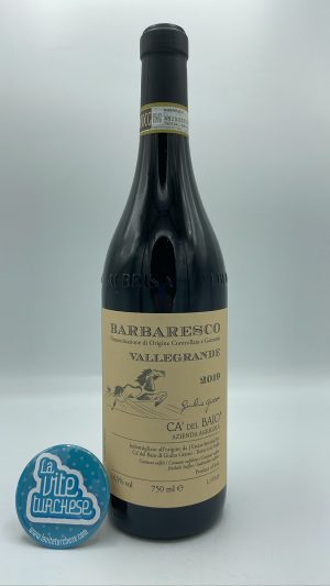 Ca' del Baio - Barbaresco Vallegrande produced in the vineyard of the same name located in Treiso, vinified for 24 months in large barrels.