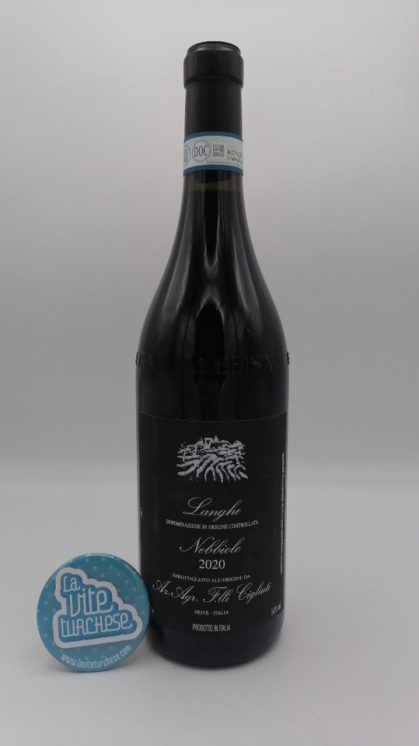 Cigliuti - Langhe Nebbiolo produced in the Bricco di Neive vineyard, the highest part of the village of the same name, aged in oak for one year.