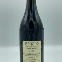 Diego Conterno – Barolo Ginestra – 2017 - back Diego Conterno - Barolo Ginestra produced in the homonymous vineyard in Monforte d'Alba, put on the market after 5 years of aging.