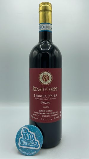 Renato Corino - Barbera d'Alba Pozzo produced in the Pozzo vineyard in the Annunziata hamlet of La Morra, aged for 20 months in barrique.