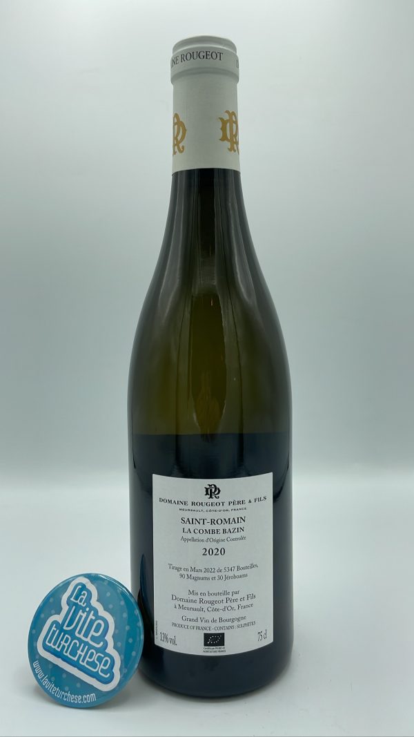 Rougeot Père & Fils - Saint Romain La Combe Bazin prodotto nell'omonima parcella in Cote de Beaune, con piante di 90 anni.
