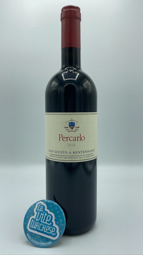 San Giusto a Rentennano - Percarlo IGT made with only Sangiovese grapes in the southernmost part of Chianti Classico, aged for 22 months.
