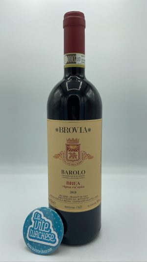 Brovia - Barolo Brea Vigna Ca' Mia produced in the Brea cru in Serralunga d'Alba with 60-year-old vines. Aged for 24 months in tonneaux.