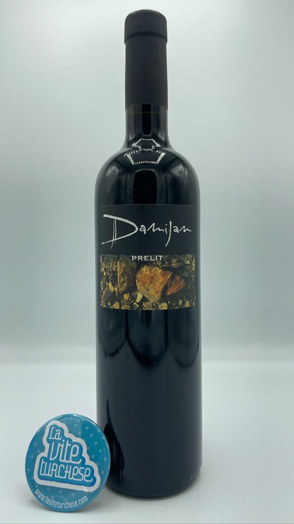 Damijan Podversic - Prelit Rosso Venezia Giulia prodotto nel Collio in Friuli Venezia Giulia con uva Merlot e Cabernet Sauvignon.