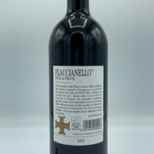 Fontodi – Flaccianello della Pieve Igt – 2019 - back Fontodi - Flaccianello della Pieve Igt produced with only Sangiovese grapes in Panzano in Chianti, aged for 24 months in wooden barrels.