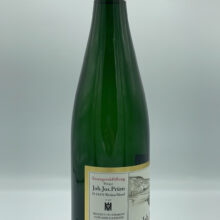 Joh Jos Prüm – Mosel Riesling Wehlener Sonnenuhr Auslese prodotto nell'omonima vigna considerato il Gran Cru migliore in Mosella.