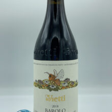 Vietti - Barolo Cerequio produced in the vineyard of the same name located in La Morra with clay/limestone soils, aged for 32 months in barrel.