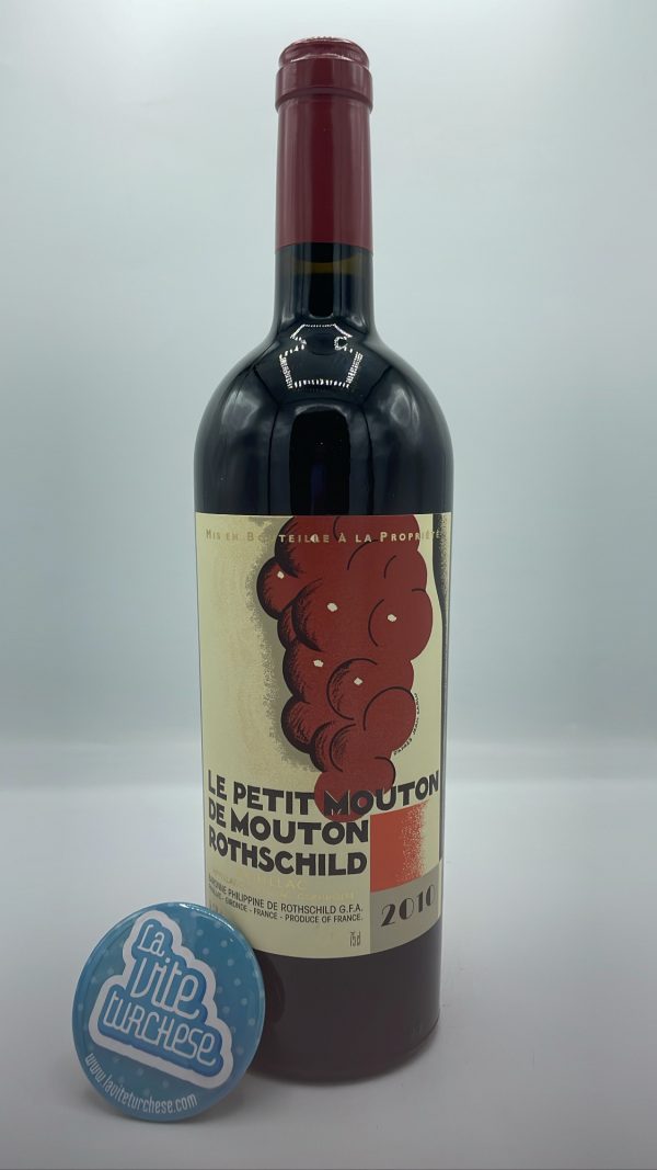 Château Mouton Rothschild – Le Petit Mouton de Mouton Rothschild secondo vino della tenuta, prodotto con le piante più giovani.
