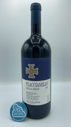 Fontodi – Flaccianello della Pieve Igt prodotto con sole uve Sangiovese a Panzano in Chianti, affinato per 24 mesi in botte di legno.