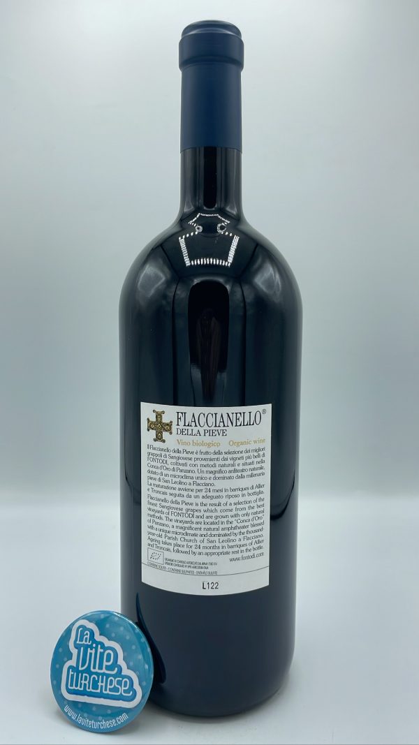 Fontodi - Flaccianello della Pieve Igt produced with only Sangiovese grapes in Panzano in Chianti, aged for 24 months in wooden barrels.