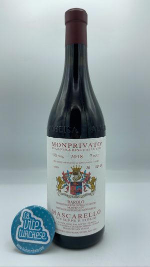Giuseppe Mascarello - Barolo Monprivato produced in the homonymous vineyard located in the village of Castiglione Falletto, Langhe.