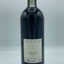 Tiziano Grasso – Barolo Briccolina – 2018 - back Tiziano Grasso - Barolo Briccolina produced in the vineyard of the same name located in the commune of Serralunga d'Alba in the Langhe. 4,000 bottles.