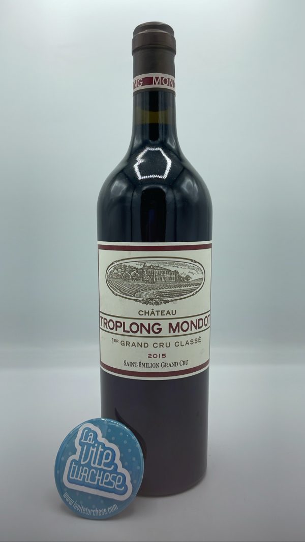 Troplong Mondot - 1er Grand Cru Classé Saint Émilion, primo vino dello Chateau, prodotto principalmente con uve merlot e una piccola parte di cabernet.