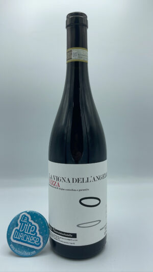 Cascina la Barbatella - Nizza La Vigna dell'Angelo made from Barbera grapes in less than 4,000 bottles, aged for 12 months in barrels.