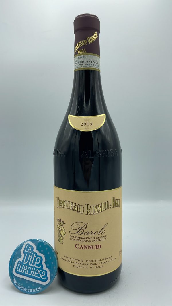 Francesco Rinaldi e Figli - Barolo Cannubi produced in the homonymous vineyard in Barolo considered the most historic cru of the appellation.