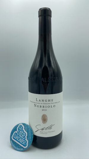 Gian Luca Colombo – Langhe Nebbiolo prodotto a Roddi, con piante di 45 anni, invecchiato 12 mesi in botti. 2800 bottiglie prodotte.