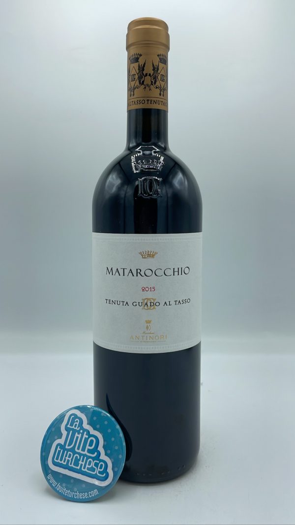 Guado al Tasso - Matarocchio Bolgheri Superiore produced from a micro plot of Cabernet Franc, aged for 18 months in new barriques.