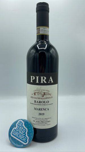 Luigi Pira - Barolo Marenca produced in the vineyard of the same name located in Serralunga d'Alba, famous for having only two owners: Gaja and Luigi Pira.