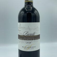 Schiavenza – Barolo del Comune di Serralunga – 2019 Schiavenza - Barolo del Comune di Serralunga produced from several vineyards located in Serralunga, with limestone soils. 3 years of barrel aging.