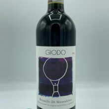 Giodo – Brunello di Montalcino – 2018 Giodo - Brunello di Montalcino made from 20-year-old vines, aged for 30 months in tonneaux and large barrels and concrete tanks.