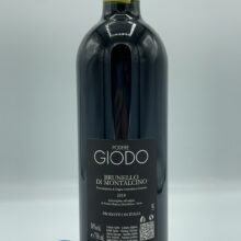 Giodo – Brunello di Montalcino – 2018 - back Giodo - Brunello di Montalcino made from 20-year-old vines, aged for 30 months in tonneaux and large barrels and concrete tanks.