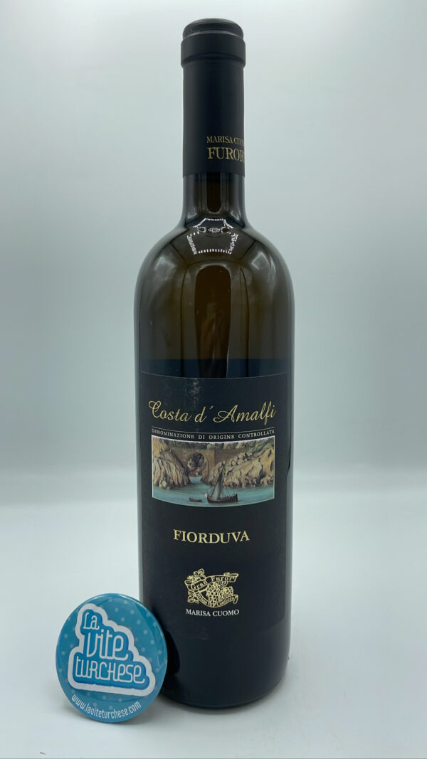 Marisa Cuomo - Furore Bianco Fiorduva produced on the Amalfi Coast from Ginestra, Ripoli and Fenile grapes, aged in barrique for 3 months.