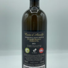 Marisa Cuomo – Furore Bianco Fiorduva – 2021 - back Marisa Cuomo - Furore Bianco Fiorduva produced on the Amalfi Coast from Ginestra, Ripoli and Fenile grapes, aged in barrique for 3 months.