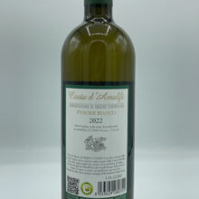 Marisa Cuomo – Furore Bianco – 2022 - back Marisa Cuomo - Furore Bianco produced on the Amalfi Coast on the stacks of Furore, with Falanghina and Biancolella grapes, vinified in steel tanks.