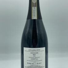 Monsignore – Alta Langa Brut - 2019 - back Monsignore - Alta Langa Brut DOCG made with Chardonnay and Pinot Noir grapes in Vicoforte di Mondovì at an altitude of 600 meters, classic method for 36 months.