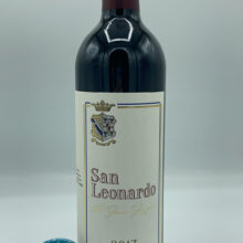 Tenuta San Leonardo - San Leonardo Rosso produced in Trentino, an iconic Italian wine for the Bordeaux blend, produced since 1982.