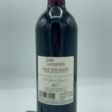 Tenuta San Leonardo - San Leonardo Rosso produced in Trentino, an iconic Italian wine for the Bordeaux blend, produced since 1982.