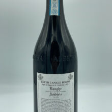 Giovanni Rosso – Langhe Nebbiolo Vignarionda Ester Canale Rosso – 2020 - back Giovanni Rosso - Langhe Nebbiolo Vignarionda Ester Canale Rosso produced from the youngest plants of Vignarionda in Serralunga.
