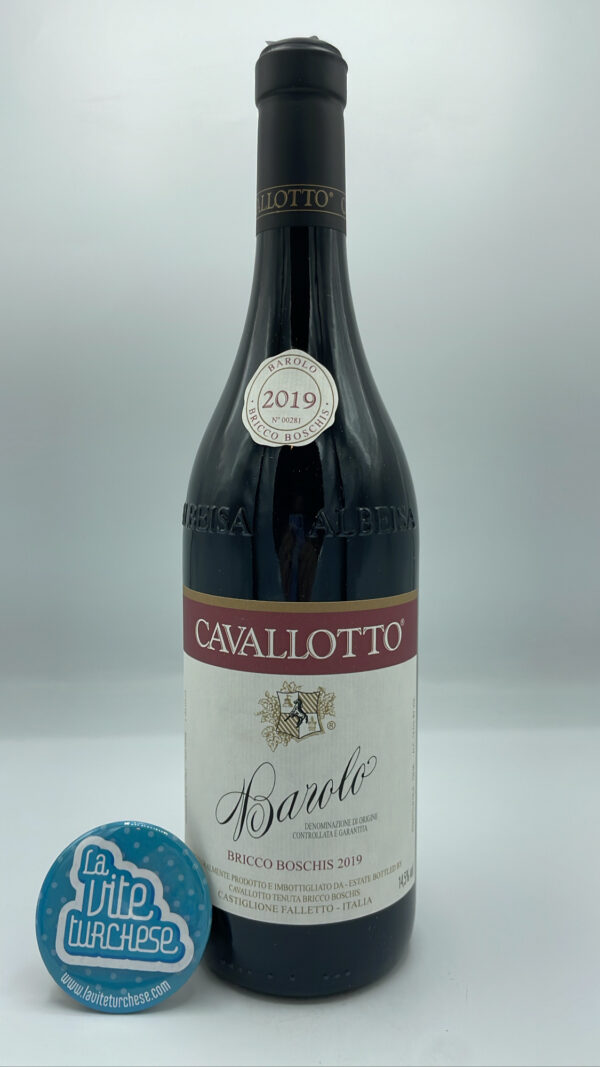 Cavallotto - Barolo Bricco Boschis proviene dall'omonima vigna situata nel comune di Castiglione Falletto nelle Langhe, Unesco.