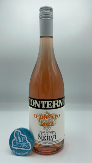 Nervi - Rosé made from Nebbiolo grapes in the Gattinara DOCG at the foot of Monte Rosa in northern Piedmont, 12 hours maceration on the skins.