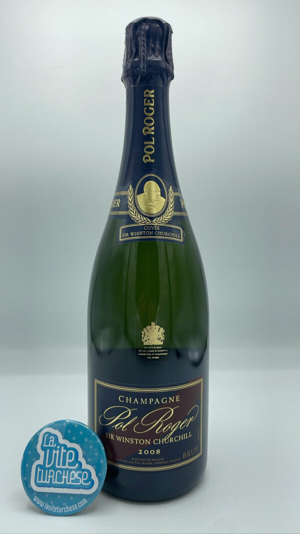 Pol Roger - Sir Wiston Churchill Champagne first produced in 1975 dedicated to British Prime Minister Winston Churchill. 7 years of aging.