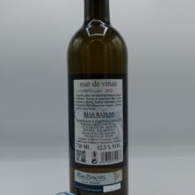 Adegas Gran Vinum - Mar de Viñas Albariño -2022 - back Adegas Gran Vinum - Mar de Viñas Albariño produced in Rias Baixa in spain with vineyards facing the Atlantic Ocean. Vinified in steel.