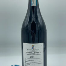 Cascina Fontana - Barbera d'Alba produced between the towns of Sinio and Castiglione Falletto, aged in small barrels and concrete tanks.