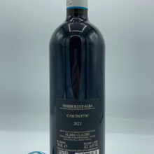 Claudio Alario – Nebbiolo d'Alba Cascinotto – 2021 - back Claudio Alario - Nebbiolo d'Alba Cascinotto produced in the single vineyard in Diano d'Alba, aged for 2 years in barrique.