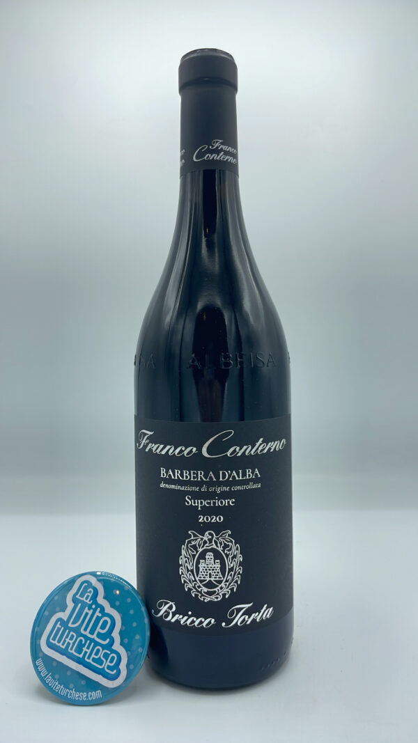 Franco Conterno – Barbera d'Alba Superiore Bricco Torta prodotta nella vigna di 45 anni a Madonna di Como in Alba, invecchiata per 18 mesi in tonneaux.