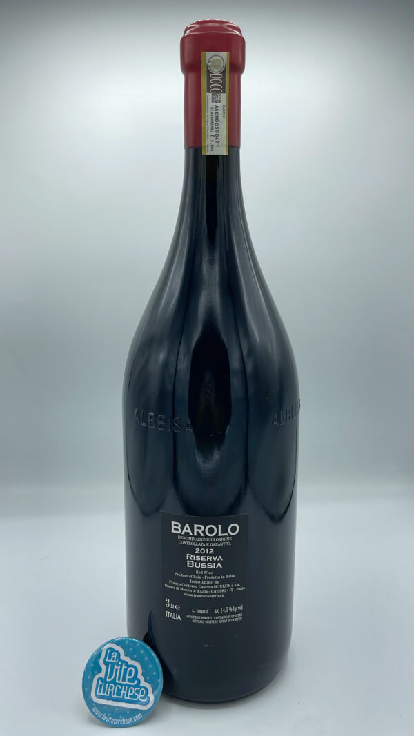 Franco Conterno - Barolo Riserva Bussia 3 liters produced with the oldest plants of 60 years in the same plot located in Monforte, 6 years of aging.