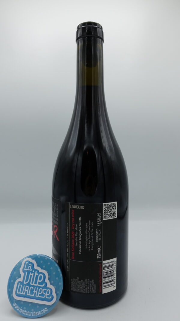 Frank Cornelissen - Munjebel Terre Siciliane CR Campo Re produced in the Etna district of the same name, 70-year-old plants. 2486 bottles.