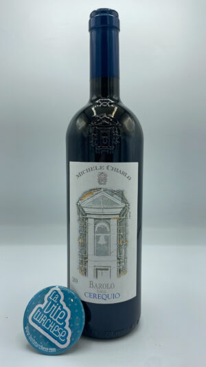 Michele Chiarlo – Barolo Cerequio prodotto in una delle più grandi vigne per qualità ed esposizione della zona di Barolo, precisamente a La Morra.