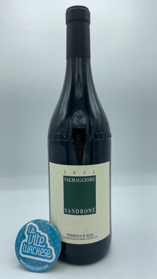 Sandrone - Nebbiolo d'Alba Valmaggiore produced in the vineyard of the same name located in Roero, with sandy soils. Vinification in tonneaux.