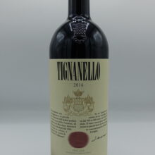 Antinori - Tignanello Toscana Igt - 2016 Antinori - Tignanello Toscana Igt uno dei primi Super Tuscan, prodotto nell'omonima vigna con uva Sangiovese, Cabernet Sauvignon e Franc.
