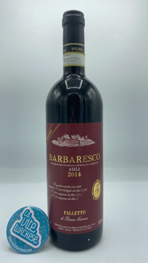 Bruno Giacosa – Barbaresco Asili Riserva prodotto solamente nelle migliori annate con le piante di 50 anni nella migliore vigna di tutto il Barbaresco.