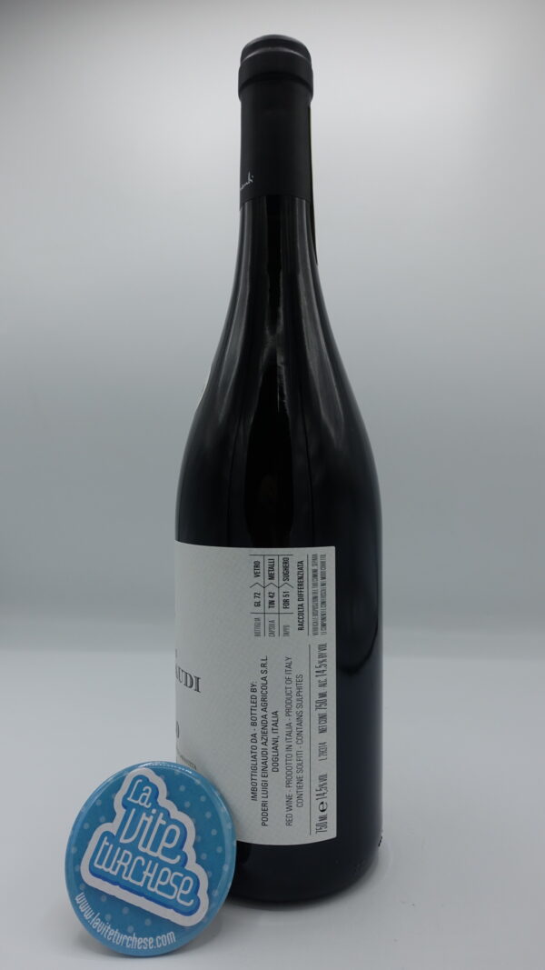 Poderi Luigi Einaudi – Barolo Villero – 2019 - back Poderi Luigi Einaudi – Barolo Villero – 2019 prodotto nell'omonima vigna situata a Castiglione Falletto, tra le più storiche per donare eleganza ai nebbioli