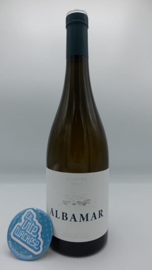 Albamar - Albariño produced the Rias Baixas in Galicia in northern Spain, with oceanfront vineyards, vinified for 8 months on its own lees.